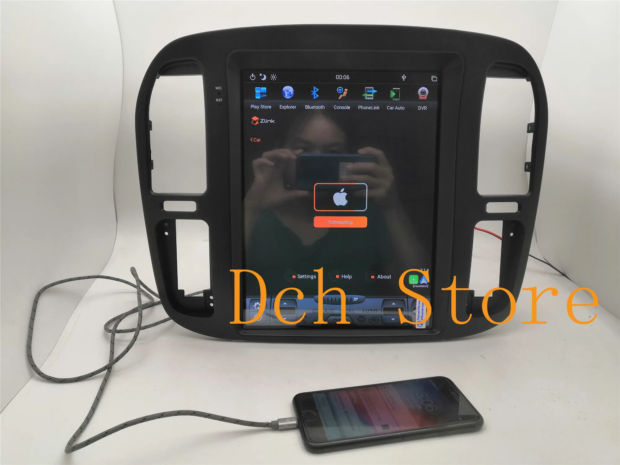 12,1 ''tesla стиль Android 8,1 автомобильный dvd-плеер gps навигация для TOYOTA LAND CRUISER lc100 1999 2000 2001 2002 Lexus lx470 PX6