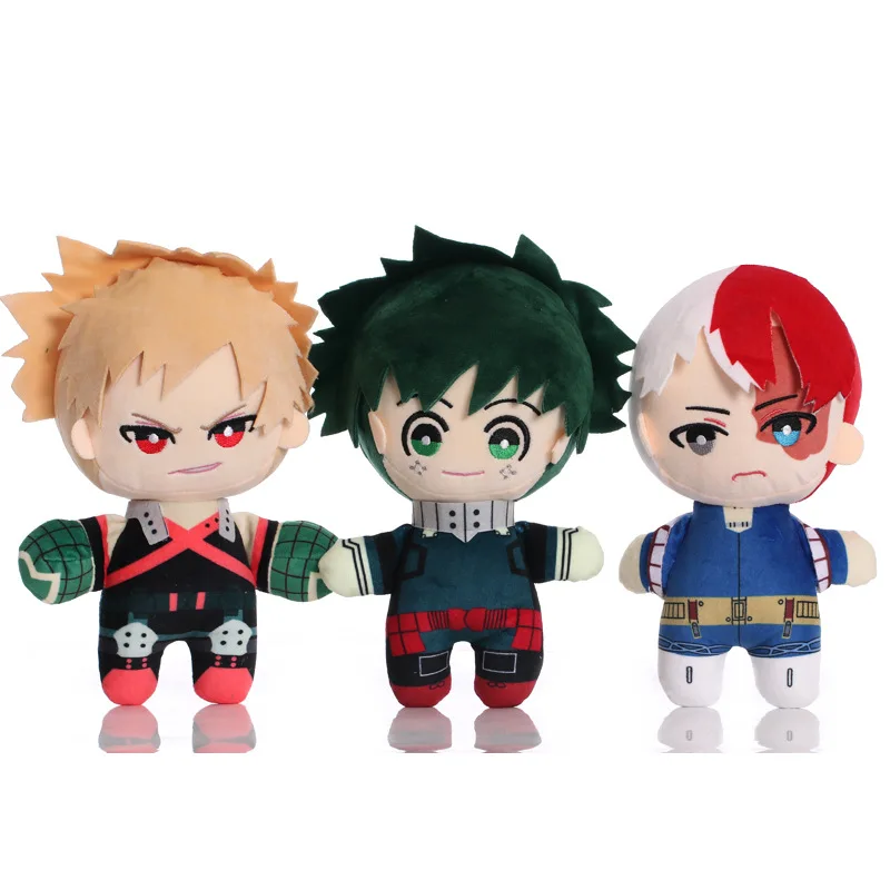 

10cm/22cm Kawali Anime My Hero Academia Plush Stuffed Toys Midoriya Izuku Bakugou Katsuki Figurine Plush Toys Dolls Kids Gifts