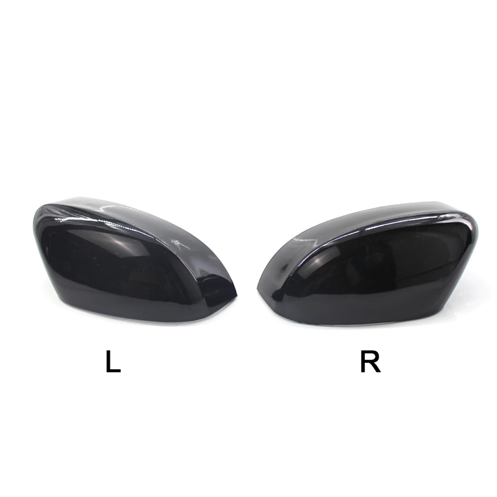 

2pcs Car Mirror Shell Mirror Abs Durable Protective Black Shell Cover For Ford Focus Automobile External Replacement Accessories