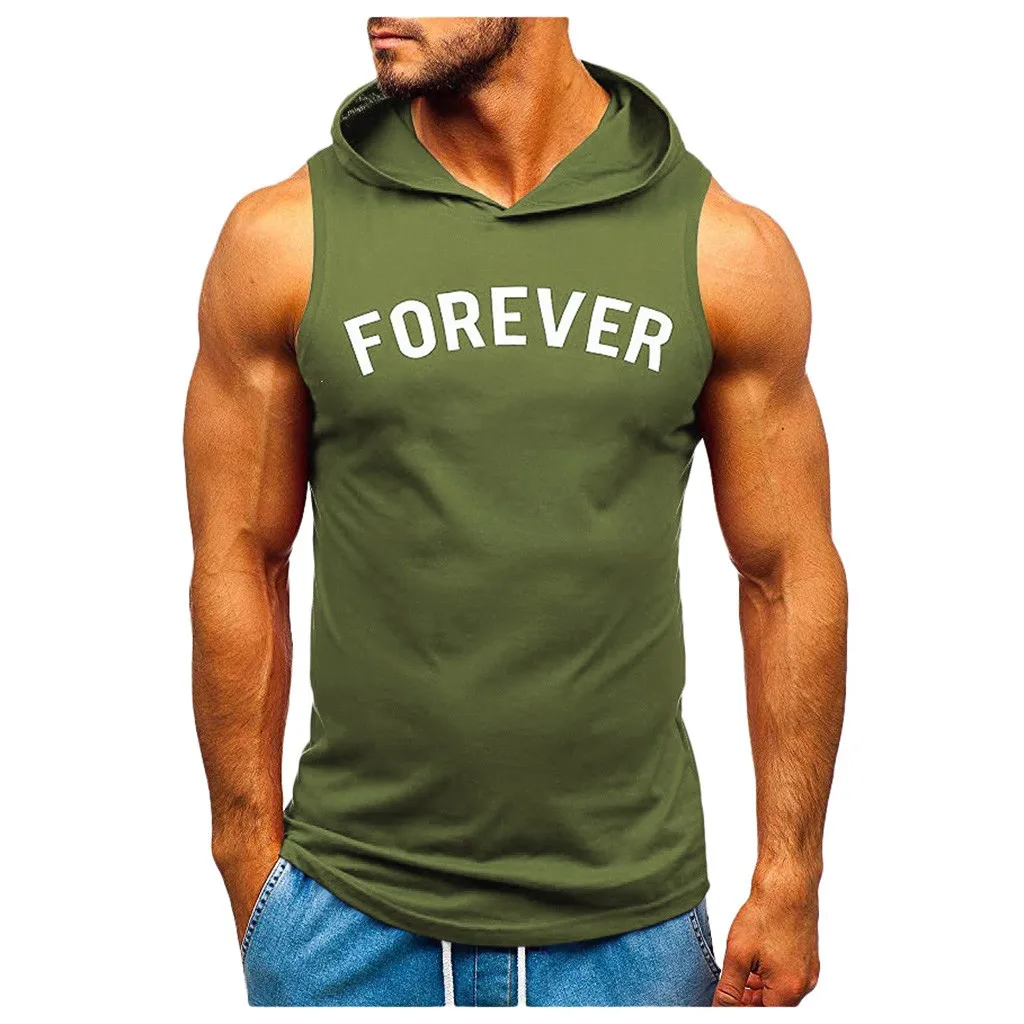 Бодибилдинг Стрингер майка для мужчин фитнес жилет Мышцы парней без рукавов