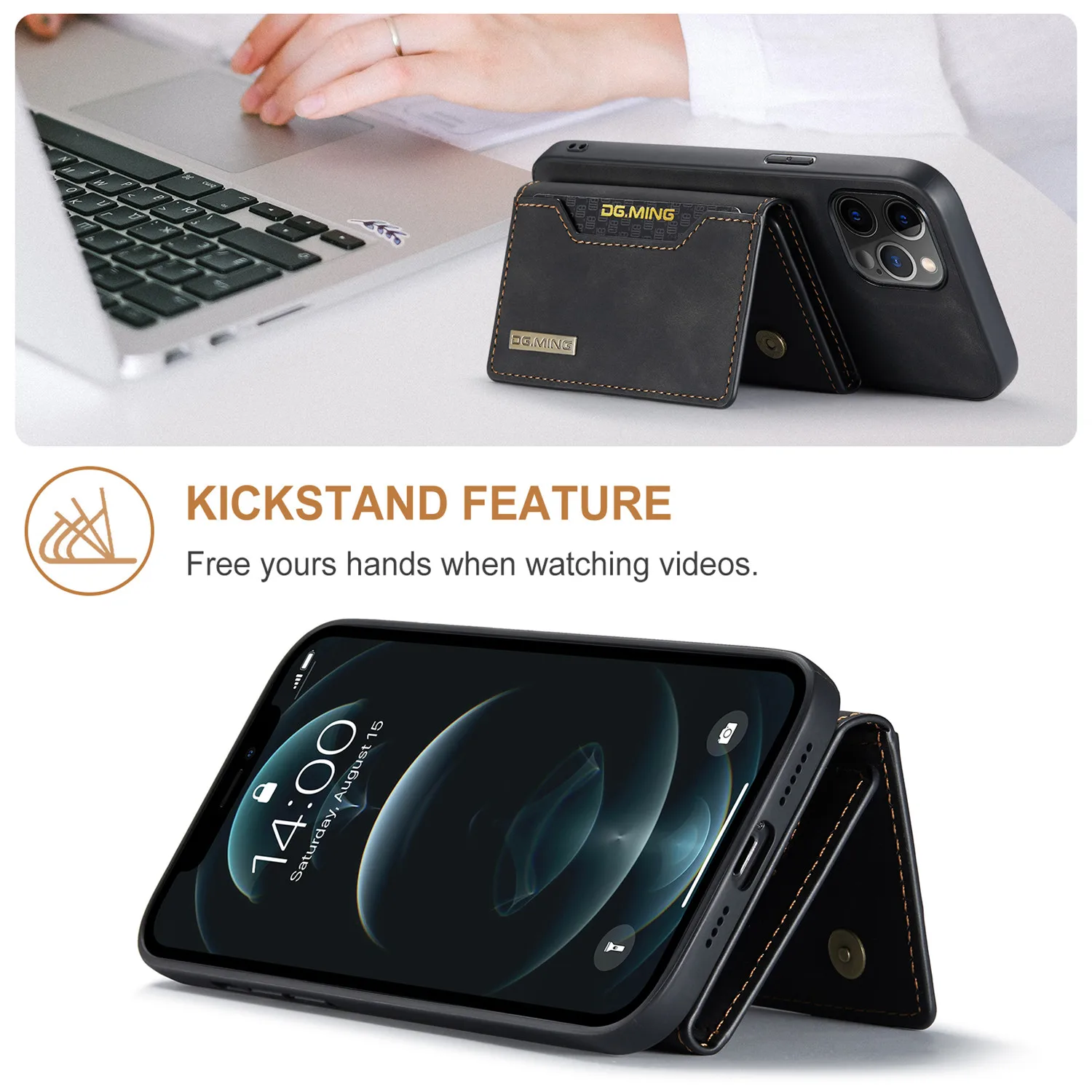 leather wallet phone case for iphone 13 12 11 pro max x xs xr 7 8 plus se 2020 luxury magnetic card slot holder stand bags cover free global shipping