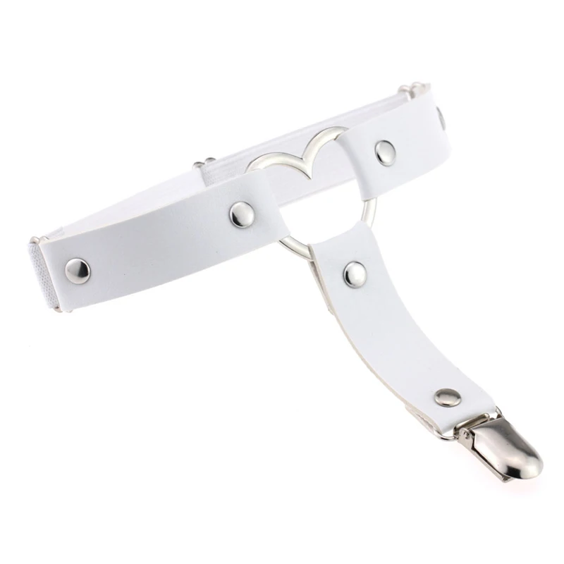 Женский сексуальный модный пояс в стиле панк с сердечками женское эластичное