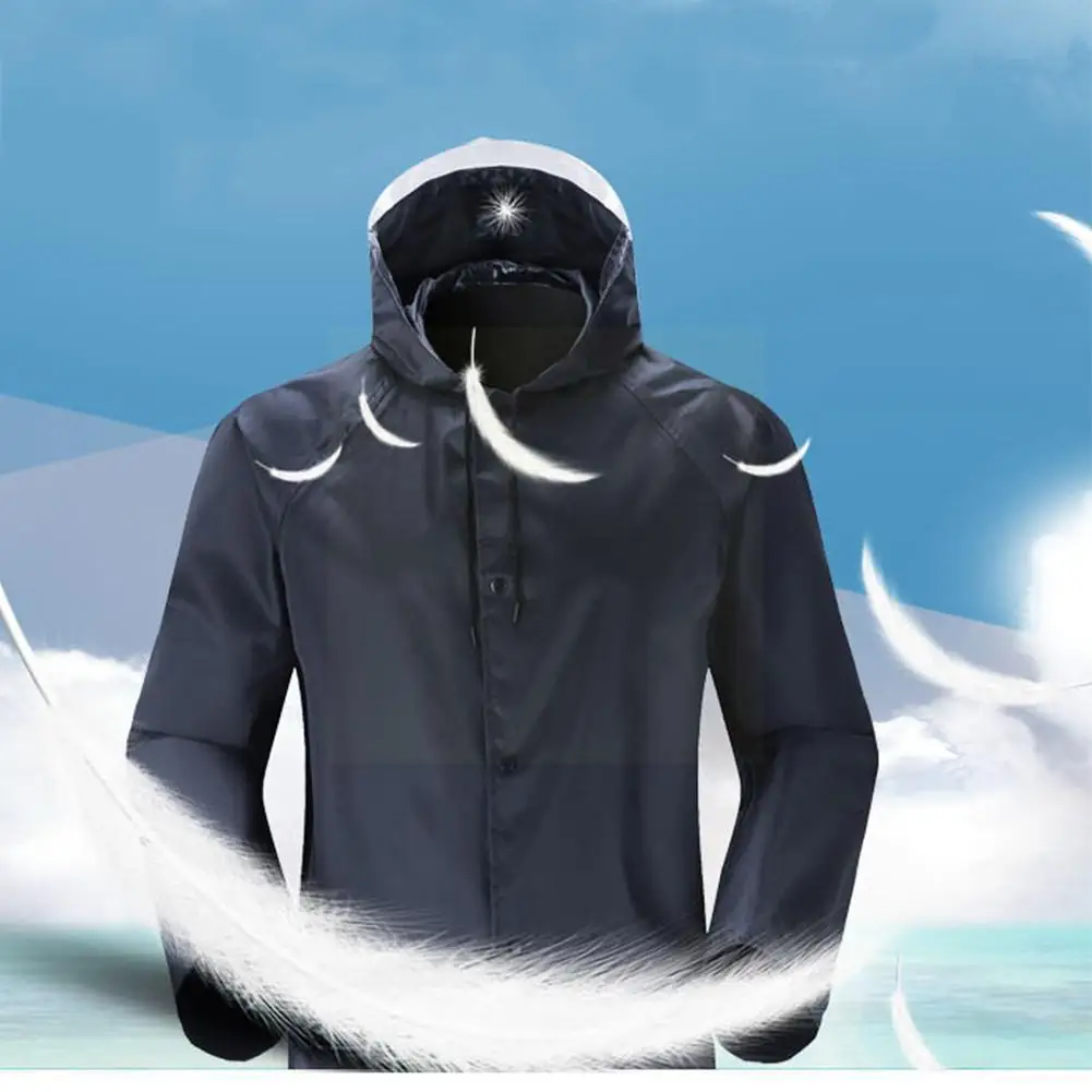 

Новый длинный плащ для взрослых, модный, для мужчин и женщин, для улицы, сплошной, водонепроницаемый, рабочая пончо, рабочая длина H I2j6