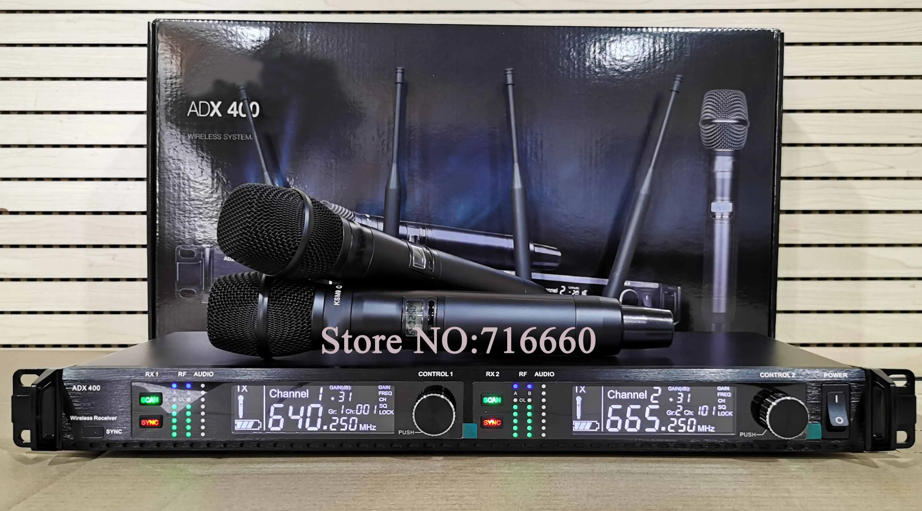 Высококачественный UHF беспроводной микрофон ADX400 двухканальный микрофоны