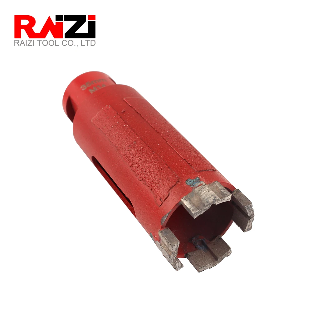 Raizi Phoenix 1pc 35mm Premium Dry Diamond Core Bit For Granite Tiles Porcelain Marble Hard Stone and Glass | Инструменты