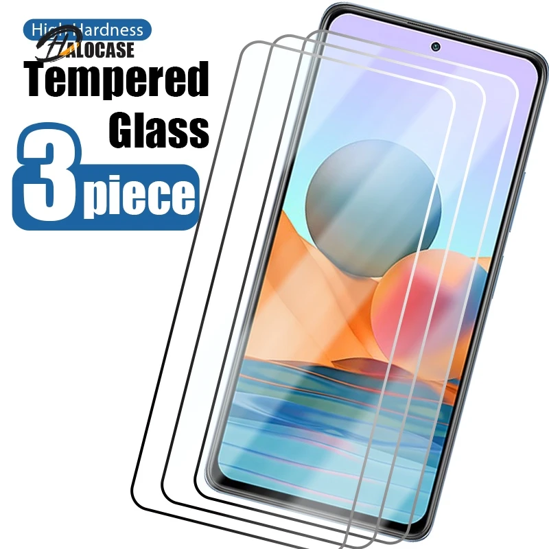 

3pcs Screen Protector Glass for Redmi Note 9 8 7 10 Pro 9S 9T 8T Protective Glass for Xiaomi Redmi 9 9C 9A 9T 8A 7A K40 K30 Film