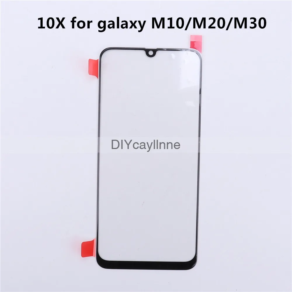 10 шт. сменная Сенсорная панель AAA для Samsung Galaxy M10 M20 M30 Замена переднего внешнего