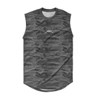 Новинка лета 2022, спортивный модный брендовый Мужской Хлопковый жилет для бега, фитнеса, без рукавов, спортивный мужской жилет для воркаута