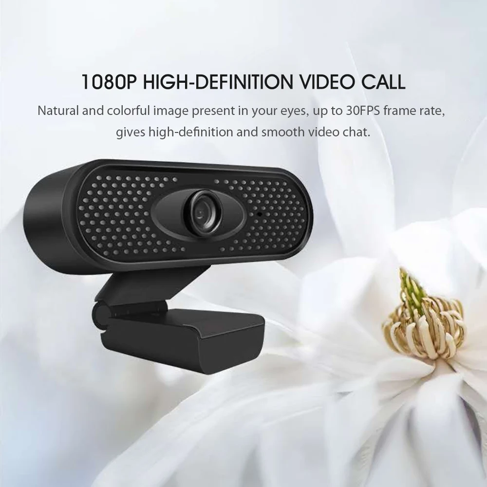 1080P Веб камера HD видеозвонки USB пристегивающаяся настольная онлайн удаленное