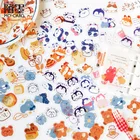 Наклейки для скрапбукинга, животные, 40 шт.лот