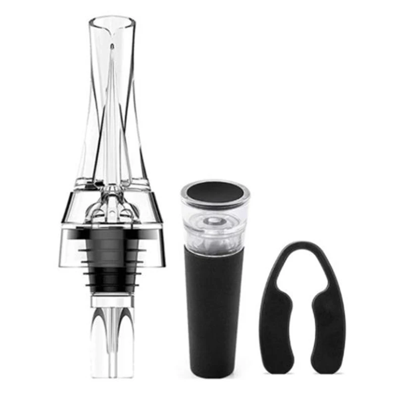 

Новый аэратор для вина, Декантер для вина с насадкой и вакуумным насосом для мгновенного аэрации вина для любителей вина