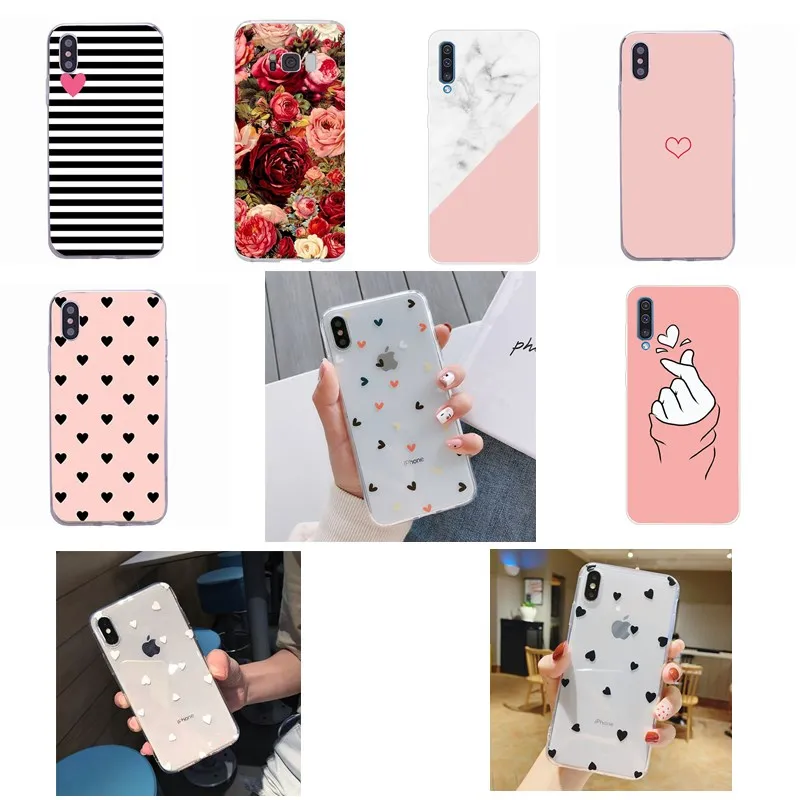 

Cute Love Heart Silicone Phone Case iPhone 11 12 Pro XS Max Mini X XR 6 6S 7 8 Plus Couples Cover