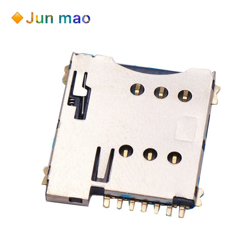 7Pin MICRO SIM карта с 7P разъемом 1 35 ч самонажимающийся переключателем мобильный