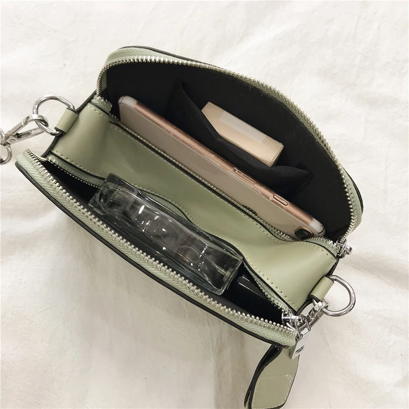 Женская сумка-мессенджер через плечо YBYT маленькая сумка из искусственной кожи с