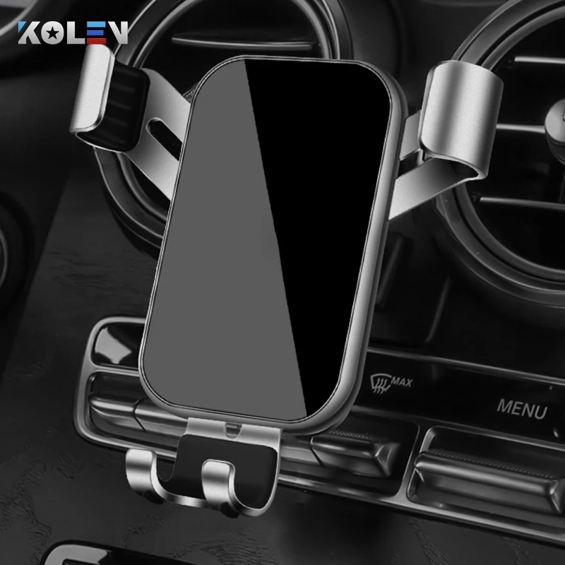 Supporto per telefono cellulare per auto per Audi Q5 2019 2020 supporto per gravità GPS supporto speciale per presa d'aria supporto per staffa di navigazione accessori - H7e191dcd9c674c54bf0649a2175a026cu