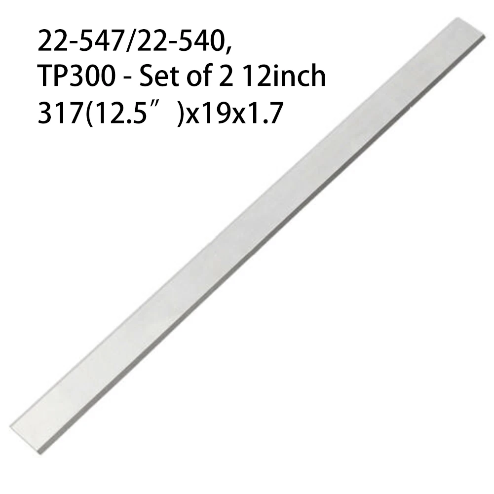

2 шт. сменный строгальный станок 317X19X1.7mm Для Delta 12-Inch 22-547 22-540, TP300 деревообрабатывающий инструмент-набор из 2 Быстрая доставка