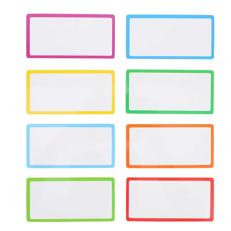 

8PCS Magnetic Refrigerator Notepad Dry Erase Reusable Colorful Memo Pad
