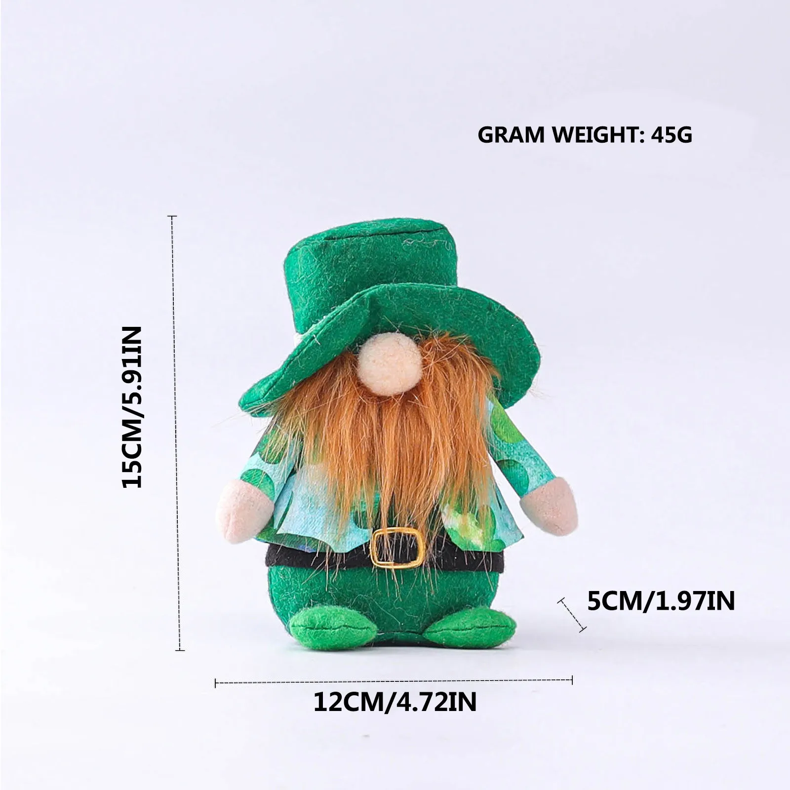 Кукла беслица на День Св. Патрика кукла Рудольфа украшение плюшевая игрушка Tomte