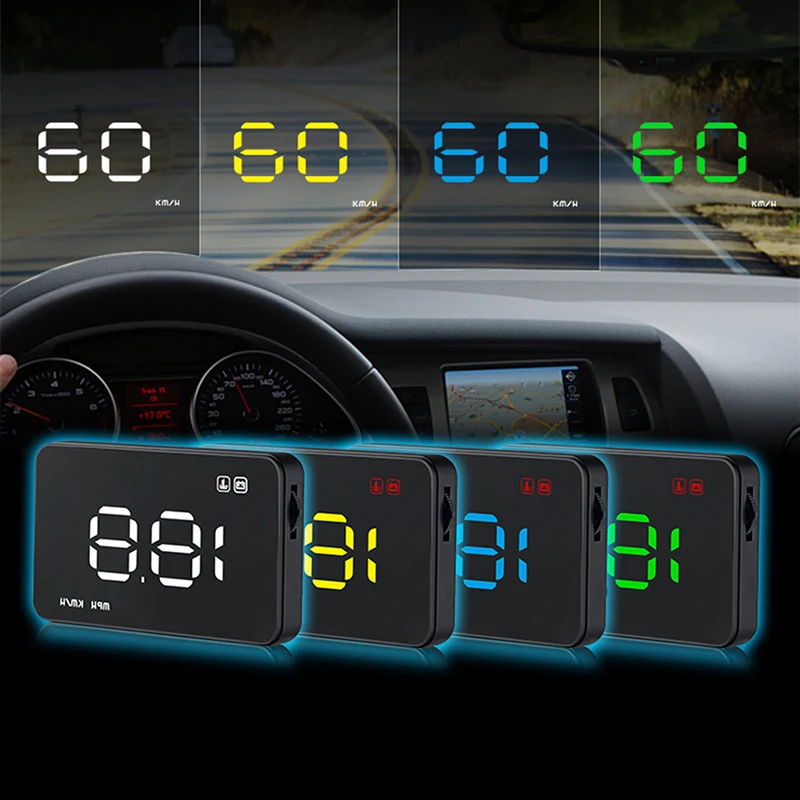 Универсальный Автомобильный дисплей на лобовое стекло Hud OBD II прибор с