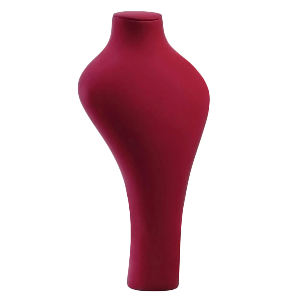 

Leather Jewelries Display Stand Necklace Chains Holder Display Mannequin