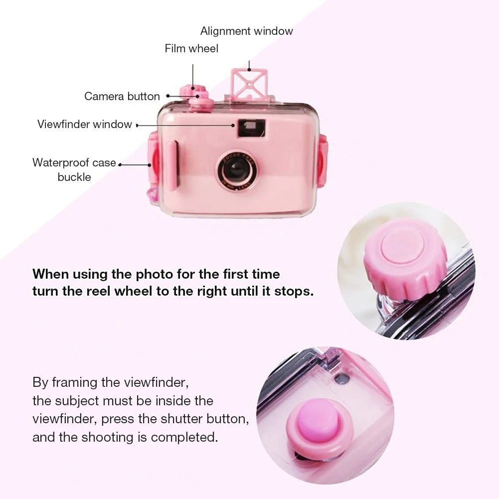 Детские пленка Камера для подводного погружения и дайвинга в ретро-стиле со