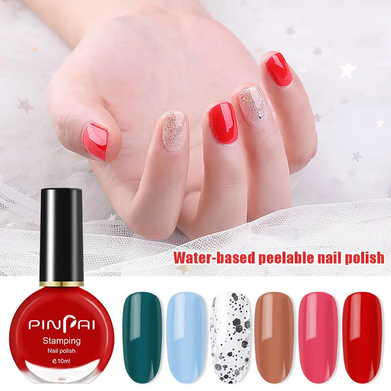 

Peelable Nail Polish Non-Toxic Quick Dry Peel off Water Based Nail Polish for Kids Adult SSwell