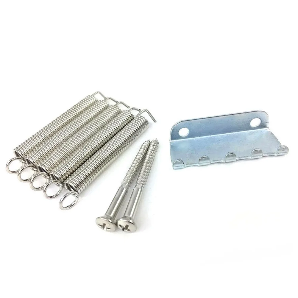 

Electric Guitar Tremolo Springs&Claw&Screws Electric Guitar Replacement Kits Parts For Tremolo Bridge Parts