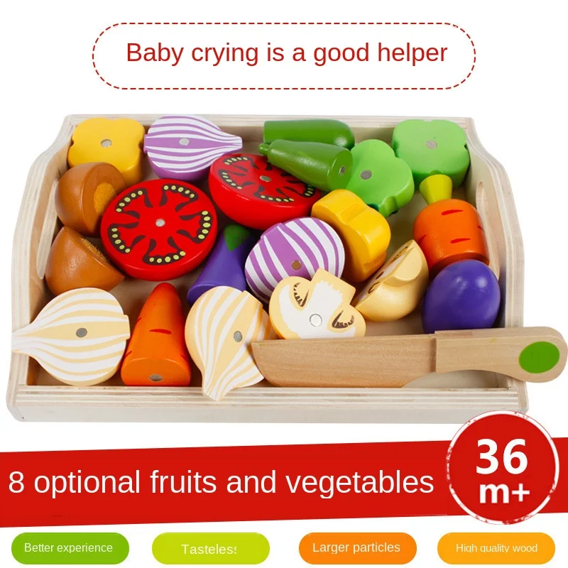 Детская Магнитная игрушка для кухни в виде фруктов и овощей|Детские кухни| |