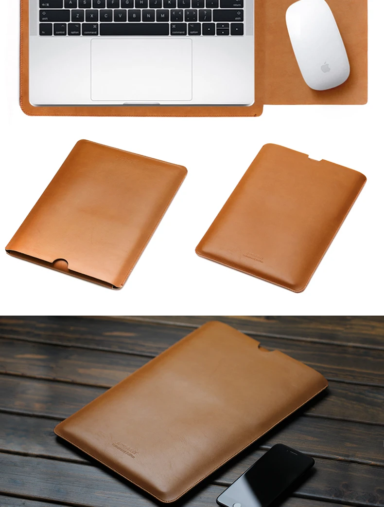 ACECOAT микрофибра pu кожаный чехол протектор сумки для Macbook Air Pro Retina13 12 15 16 чехол для ноутбука для macbook pro 13 Чехол