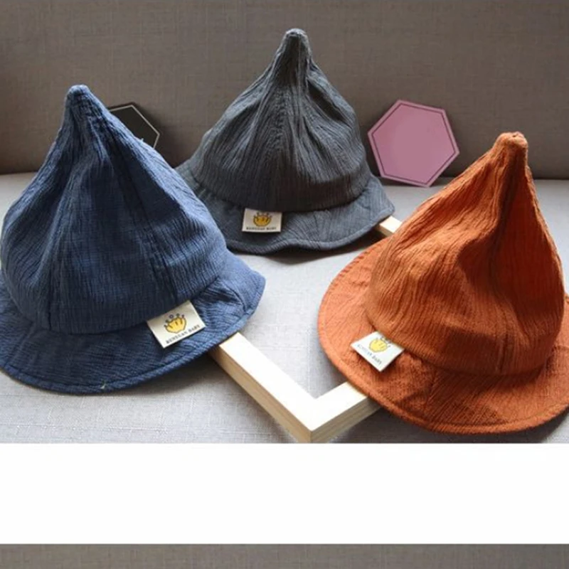 Сезон весна лето Корейская версия конической шляпы с острым носком