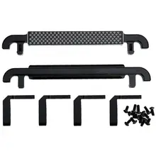 2 шт. черная металлическая F педаль с 4 правая угловая скобка RC