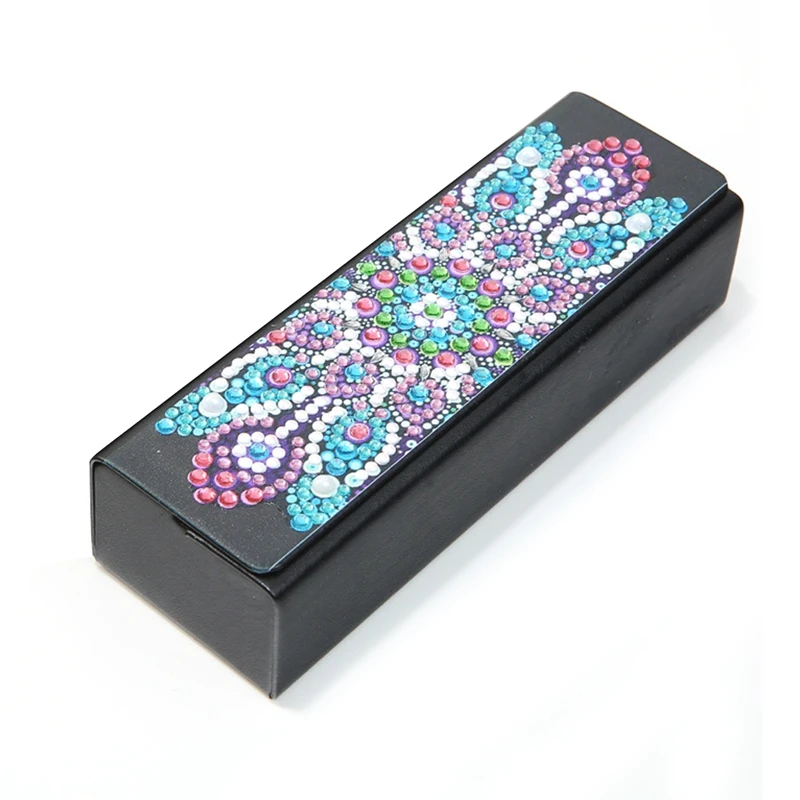 

DIY чехол для хранения очков 5D алмаз живопись Ремесло Искусство креативный Чехол для очков