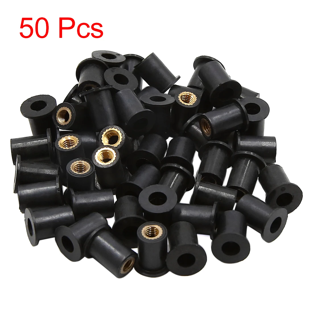 Motoforti M4 M5 M6 винты для лобового стекла мотоцикла, болты, гайка 10/20/30/50 шт., универсальные резиновые гайки, крепежный винт