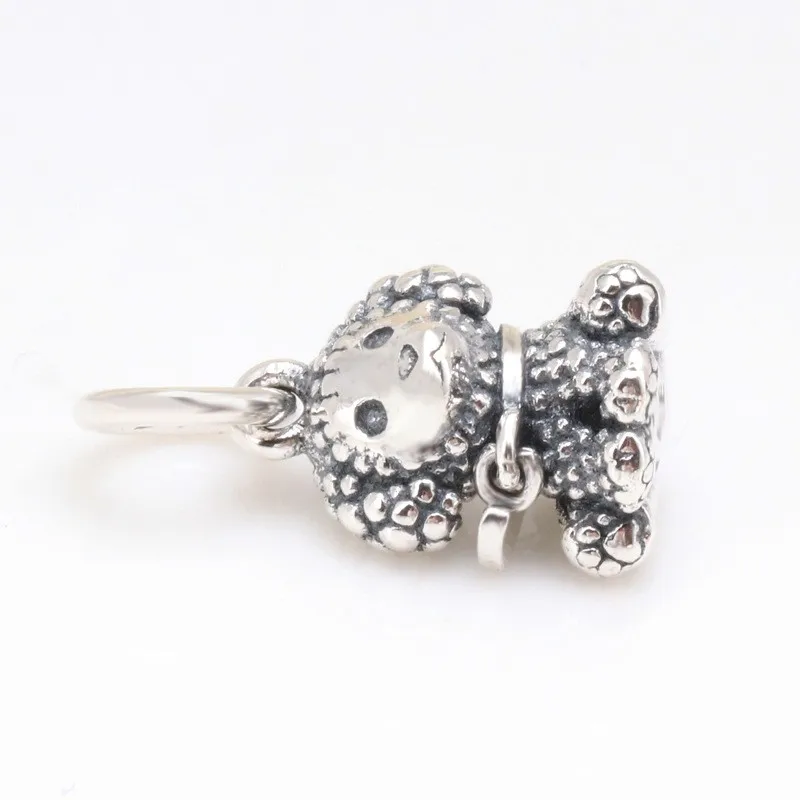 

Original 925 Sterling Silver Charm Creative Cute Dog Pendant Fit Pandora Women Bracelet & Necklace Diy Jewelry