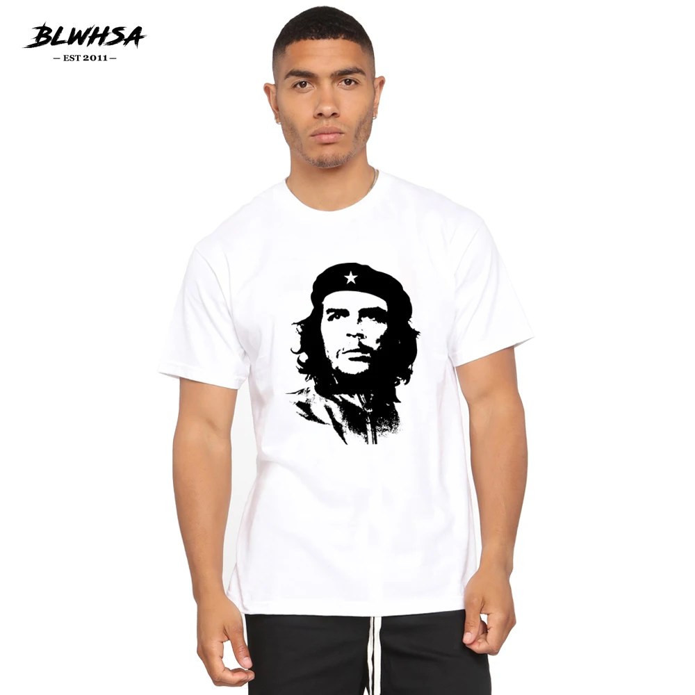 Мужская футболка с коротким рукавом и принтом Guevara|Мужские футболки| |