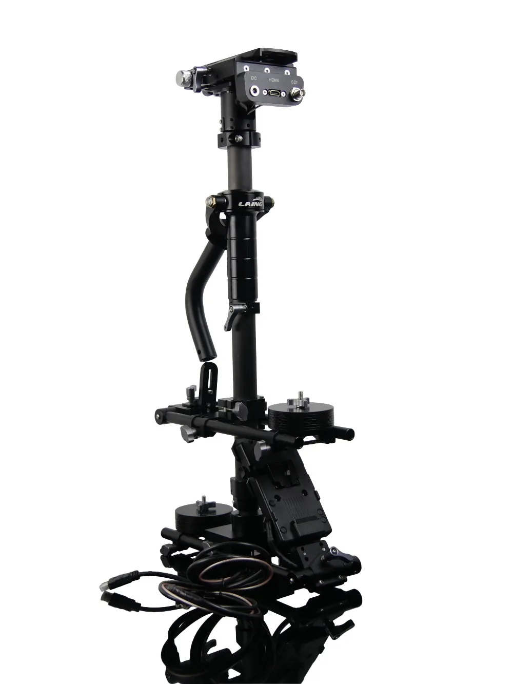 LAING M30PX 15 кг вес медведя из углеродного волокна Видеокамера Steadicam Стабилизатор Steadycam фотографии жилет двойной поддержки Arm