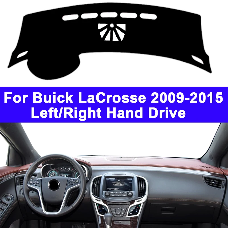 

Car Dashboard Cover DashMat Carpet Cape For Buick LaCrosse 2009 2010 2011 2012 2013 2014 2015 Console Auto Protector Sun-Shade