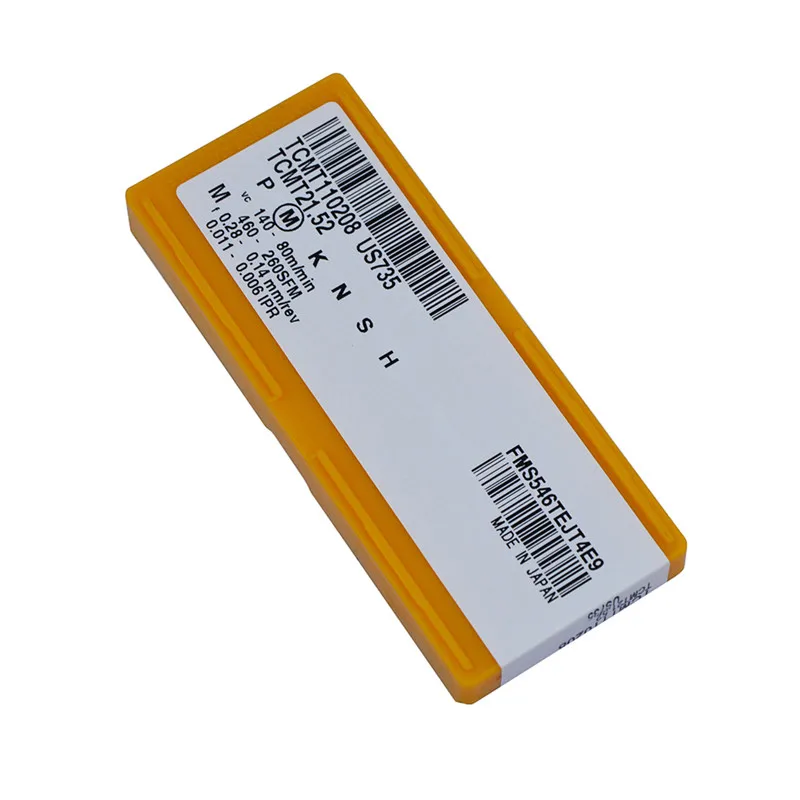 10 штук упак. TCMT110208 US735 TCMT21.52 с ЧПУ твердосплавные вставки Фрезерный резак токарный