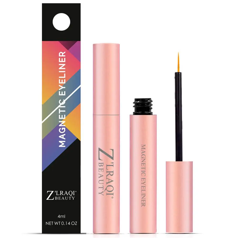 Магнитный жидкий подводка для глаз Водонепроницаемый долговечный карандаш