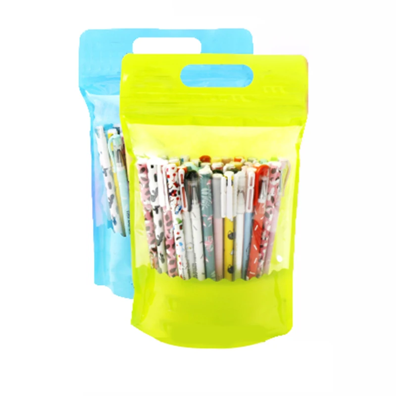 20pcs/pack Erasable Gel Pens Kawaii Student Stationery 0.35mm Needle Tip Black Ink Neutral Pen for School Supplies | Канцтовары для