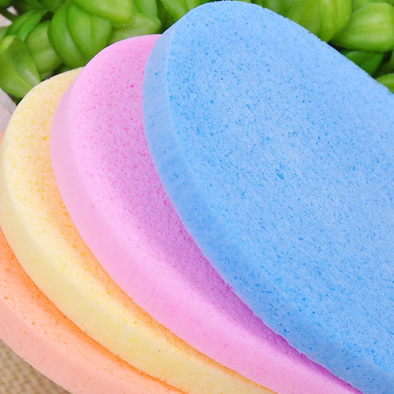 

Random Color 7 Pcs Unpackaged Natural Seaweed Cleansing Puff Puff Seaweed Puff