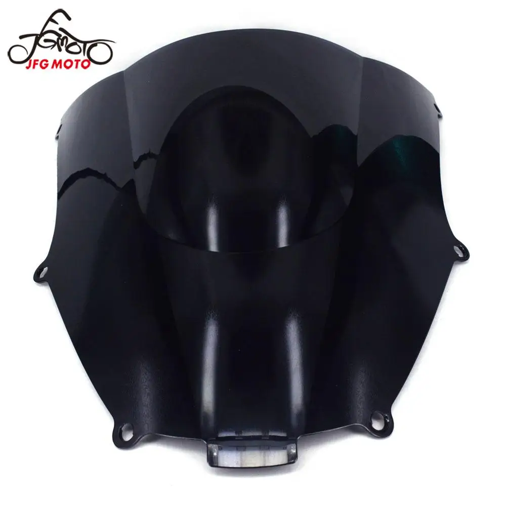 Для KAWASAKI Ninja ZX9R 00 01 02 03 04 05 мотоцикл черный Высокое качество ABS пластик ветровое