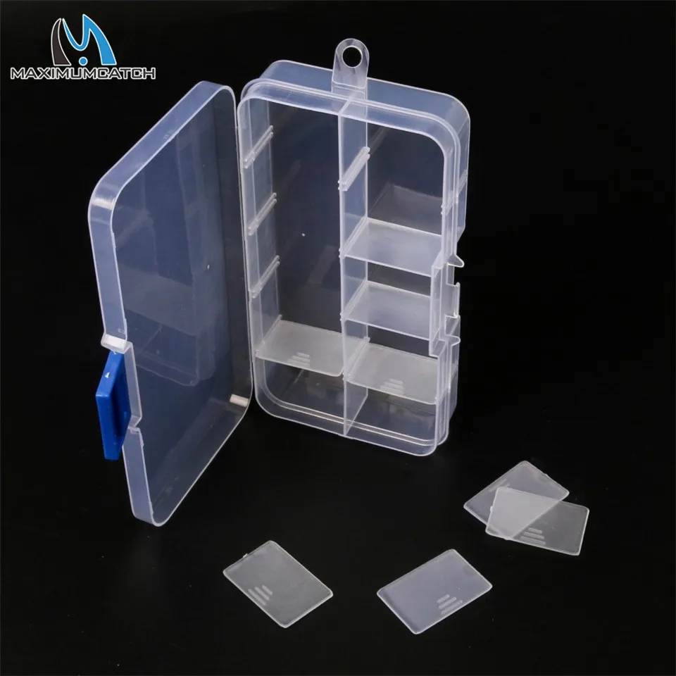 Пластиковый ящик для ловли нахлыстом Maximumcatch 2 шт. прозрачный и супертонкий с 5/8/10