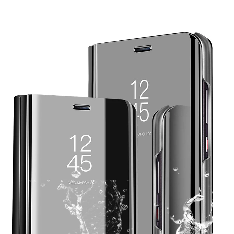 Умный зеркальный чехол для huawei P20 P30 Honor 20 10 9 Lite mate 20 Pro, откидной Чехол-подставка для P Smart Z Y9 Y6 Y7 Nova 3i 4 чехол s