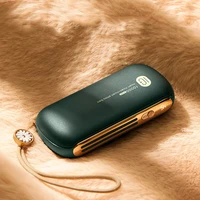 hand warmer winter heater poverbank 10000mah mini powerbank portable charger for samsung iphone 12 x xiaomi power bank with rope