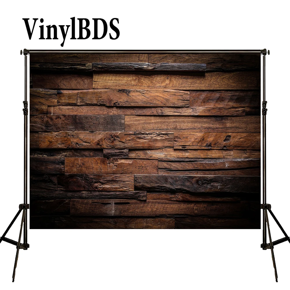 

Винтажный фон для фотосъемки VinylBDS, деревянная стена, текстурный фон с деревянным кольцом, большой размер, бесшовная фотография