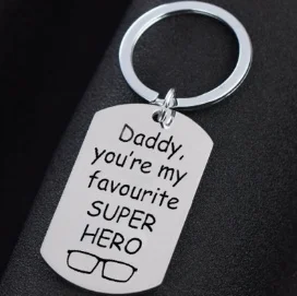Ювелирные изделия из нержавеющей стали dad is my favorite super hero простое ожерелье с