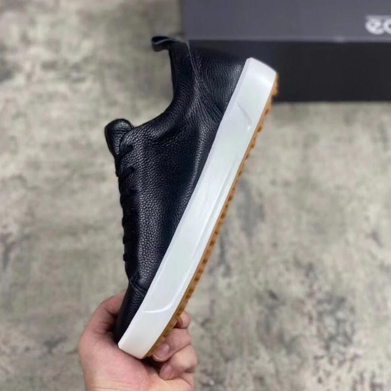 Кроссовки мужские из натуральной кожи светильник кие Нескользящие для ходьбы |