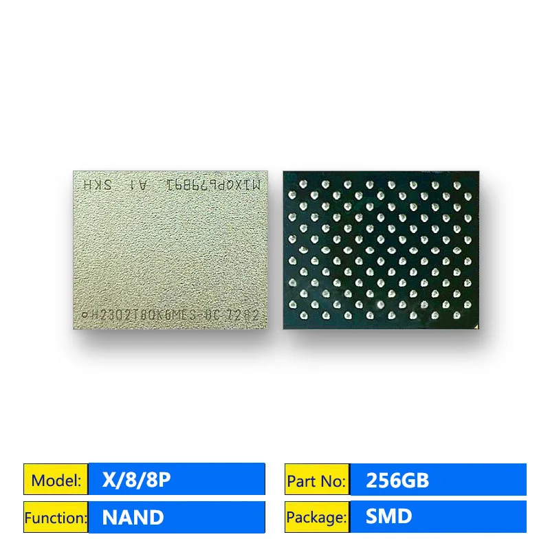 Для iPhone X/8/8 Plus 256 ГБ Nand флэш-память IC 8 P X жесткий диск HDD чип устранение ошибки 9/4014