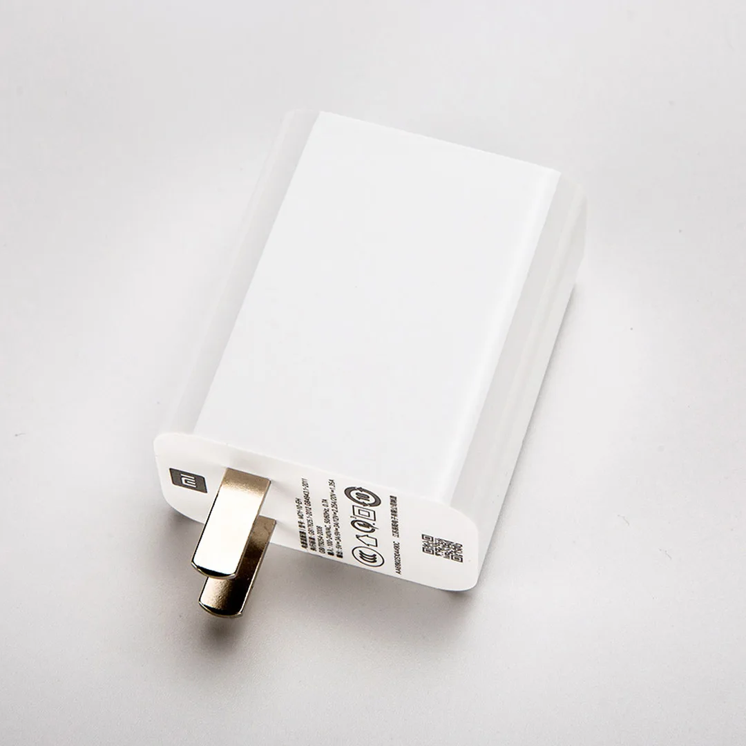 Xiaomi 27W USB Charger Phone High speed White original xiaomi Usb charger for phone tablet PC charging treasure Simple |